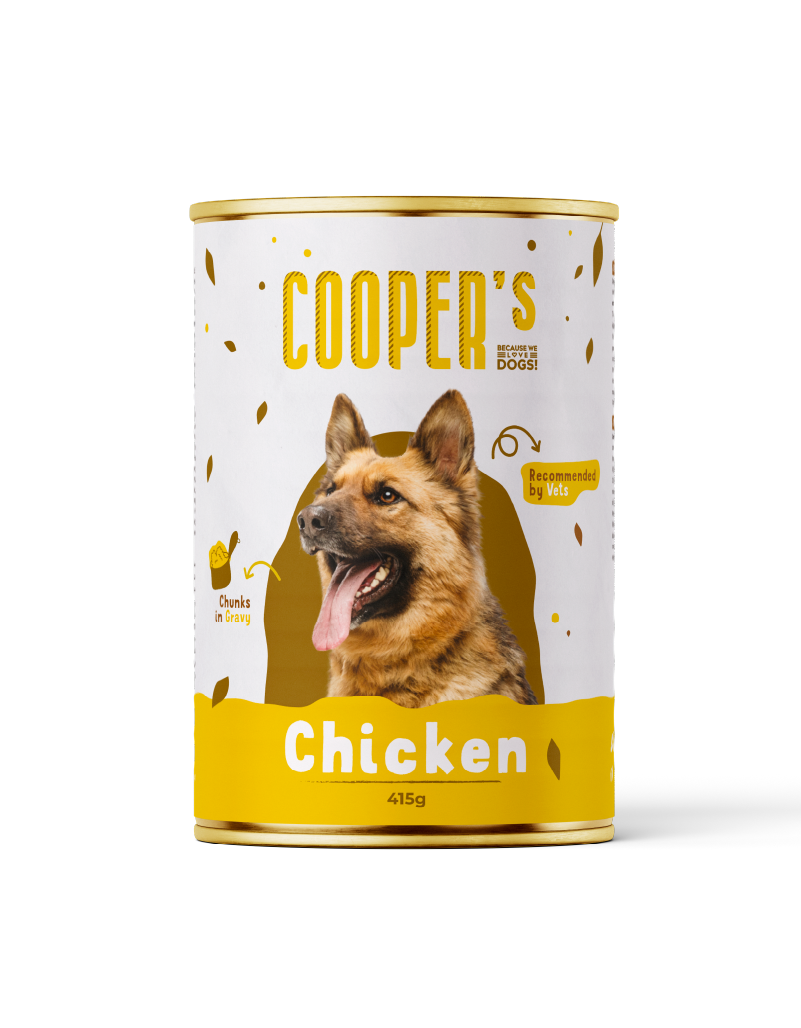 Wet food for adult dogs with chicken 415g