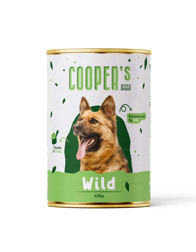 Wet food for adult dogs with venison 415g